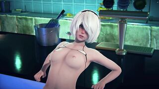 2B beautiful agony orgasm