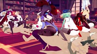 Full role orgy - Sick Like That - Genshin Impact