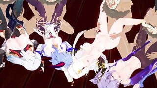 Full role orgy - Sick Like That - Genshin Impact