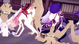 Full role orgy - Sick Like That - Genshin Impact