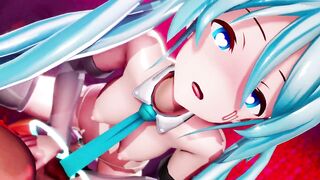 Miku In Heat - MMD