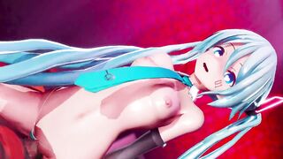 Miku In Heat - MMD