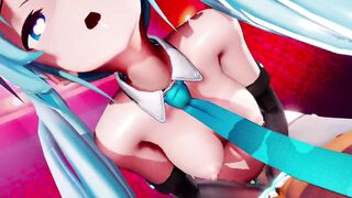 Miku In Heat - MMD
