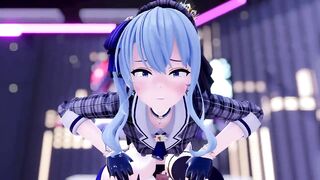 SuiSex - Hololive Hoshimachi Suisei Vtuber Porno - MMD