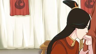 Four Element Trainer (Sex Scenes) Part 51 Ursa Blowjob By HentaiSexScenes