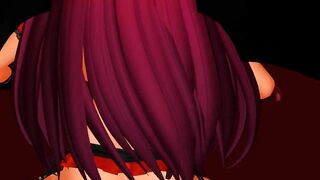 【MMD】Bubble Butt by the Little Devil of the East【R-18】