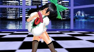 【MMD】Touhou - Get Up & Move !!【R-18】