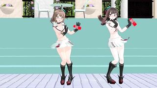 【MMD】Chokai Maya Viva Happy【R-18】