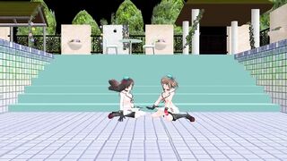 【MMD】Chokai Maya Viva Happy【R-18】