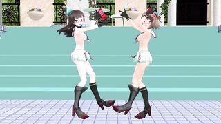 【MMD】Chokai Maya Viva Happy【R-18】