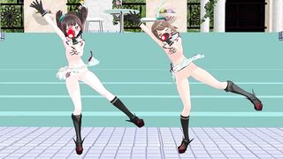 【MMD】Chokai Maya Viva Happy【R-18】