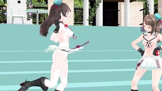 【MMD】Chokai Maya Viva Happy【R-18】