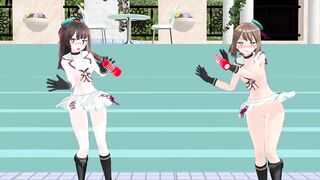 【MMD】Chokai Maya Viva Happy【R-18】