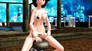 【SEX TOY-MMD】Kaat - Riding Machine【No sound】【R-18】