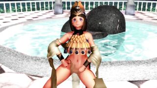 【MMD】Bubble Butt of the Ancient Princess【R-18】