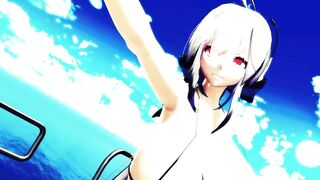 【MMD】Haku - Nostalgic【R-18】