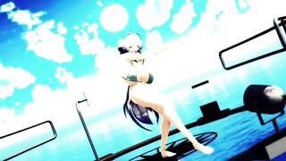 【MMD】Haku - Nostalgic【R-18】