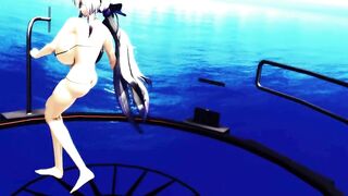 【MMD】Haku - Nostalgic【R-18】