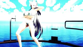 【MMD】Haku - Nostalgic【R-18】