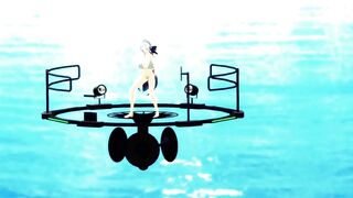 【MMD】Haku - Nostalgic【R-18】
