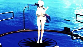 【MMD】Haku - Nostalgic【R-18】