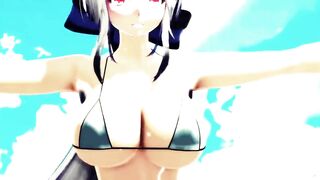 【MMD】Haku - Nostalgic【R-18】