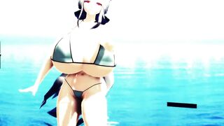 【MMD】Haku - Nostalgic【R-18】