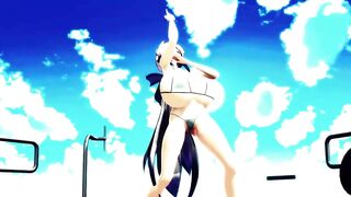 【MMD】Haku - Nostalgic【R-18】