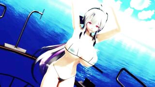 【MMD】Haku - Nostalgic【R-18】