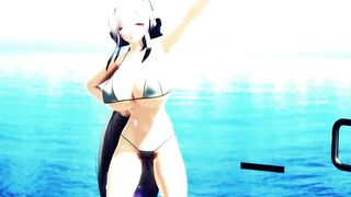 【MMD】Haku - Nostalgic【R-18】