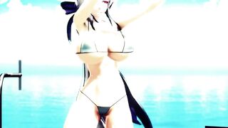 【MMD】Haku - Nostalgic【R-18】