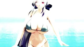 【MMD】Haku - Nostalgic【R-18】