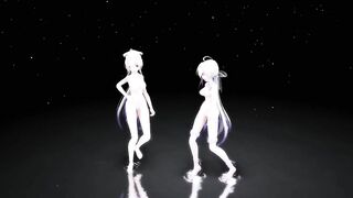 【MMD】HakuX2 - Trouble Maker【1080p 60fps】【R-18】