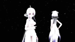 【MMD】HakuX2 - Trouble Maker【1080p 60fps】【R-18】