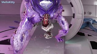Busty Asian Racing Model's Tied Up DP BDSM - Extreme Monster Cock Fuck