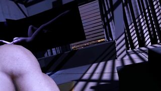 【3D animation+asmr】漂亮黑丝女教师喜欢狠操男学生。Pretty stockings female teacher loves to fuck male students hard.