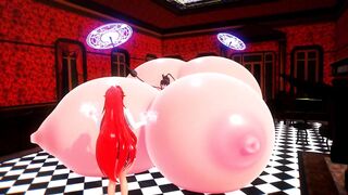 Imbapovi - Akeno Himejima Breast and Butt Expansion