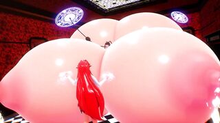 Imbapovi - Akeno Himejima Breast and Butt Expansion