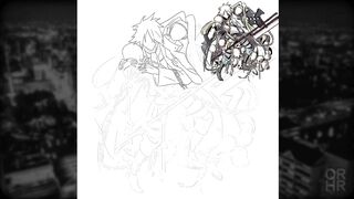 【イラストメイキング】Procreateで描くファンアート