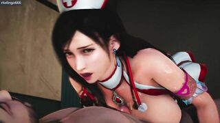 Final Fantasy 7 - Nurse Tifa × Hospital - Lite Version