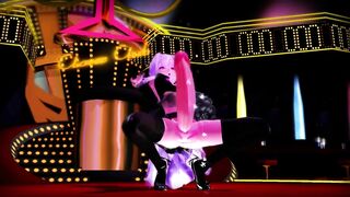 【MMD】Futanari (Huge cock) Haku - Booyah (Abundant ejaculation)【R-18】