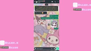 Vazou namorada santa WHATSAPP