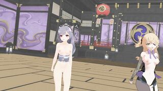 Genshin Impact - Twice - The Feels [MMD-R18]