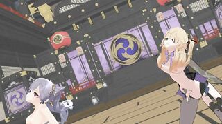 Genshin Impact - Twice - The Feels [MMD-R18]