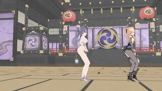Genshin Impact - Twice - The Feels [MMD-R18]