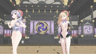 Genshin Impact - Twice - The Feels [MMD-R18]
