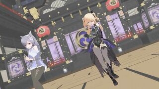 Genshin Impact - Twice - The Feels [MMD-R18]
