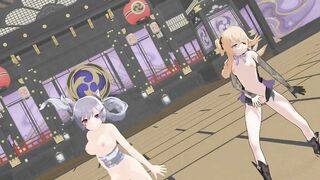 Genshin Impact - Twice - The Feels [MMD-R18]