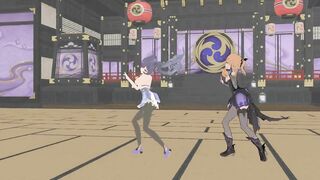 Genshin Impact - Twice - The Feels [MMD-R18]