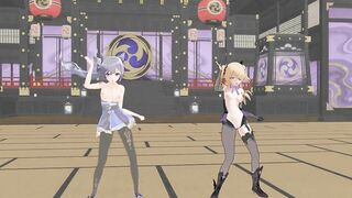 Genshin Impact - Twice - The Feels [MMD-R18]